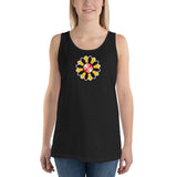 Maryland Power Flower, Unisex Tank Top