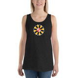 Maryland Power Flower, Unisex Tank Top