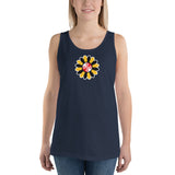Maryland Power Flower, Unisex Tank Top
