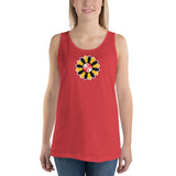 Maryland Power Flower, Unisex Tank Top