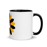 Maryland Power Flower, Mug with Color Inside, 11 oz.