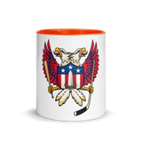Washington DC - Double Eagle Sports Fan Crest - Mug with Color Inside, 11 oz