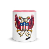 Washington DC - Double Eagle Sports Fan Crest - Mug with Color Inside, 11 oz
