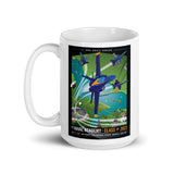 USNA Class of 2022 with Blue Angels - White glossy mug