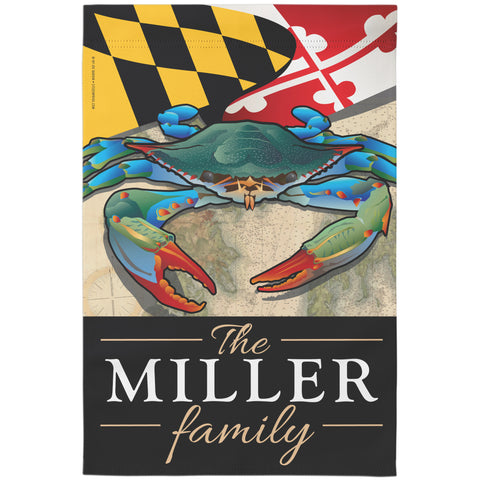 MD Blue Crab Miller flag