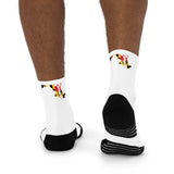 Here's Jimmy! Maryland Flag Map, Ankle socks