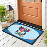 Chicago Sports Fan Crest Doormat