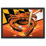 Orioles Sports Crab of Baltimore Doormat