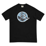 Steamboat Willie Sailing a Whale, Unisex garment-dyed heavyweight t-shirt