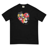 Steamboat Willie & Friends, Love with Hearts, Unisex garment-dyed heavyweight t-shirt