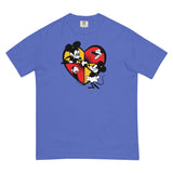 Steamboat Willie & Friends, Love with Hearts, Unisex garment-dyed heavyweight t-shirt