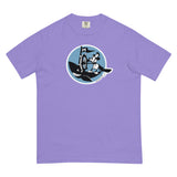 Steamboat Willie Sailing a Whale, Unisex garment-dyed heavyweight t-shirt