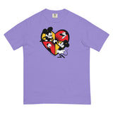 Steamboat Willie & Friends, Love with Hearts, Unisex garment-dyed heavyweight t-shirt