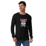 Chicago Sports Fan Crest - Unisex Long Sleeve Tee