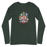 Boston Sports Fan Crest - Unisex Long Sleeve Tee