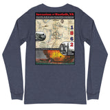 US Civil War, Lincoln, Invasion of Norfolk, VA, Unisex Long Sleeve Tee