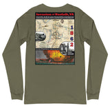 US Civil War, Lincoln, Invasion of Norfolk, VA, Unisex Long Sleeve Tee