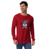 Chicago Sports Fan Crest - Unisex Long Sleeve Tee