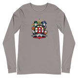 Boston Sports Fan Crest - Unisex Long Sleeve Tee