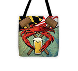 Maryland Crab Feast - Tote Bag