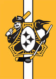 Pittsburgh Three Rivers Roar Sports Fan Crest House Flag, 28x40