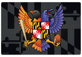 Birdland Baltimore Maryland Crest, Doormat, 26x18"