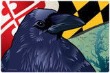 Baltimore Raven, Doormat, 26x18"