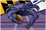 Ravens Sports Crab of Baltimore Doormat, 26x18"