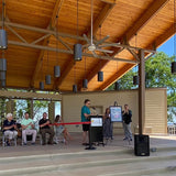 Commemorating the 40th Anniversary and the Amphitheater grand opening at Downs Park