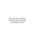 Coastal Holiday Crab Wreath Card by Joe Barsin, 5x7, inside