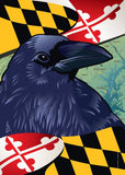 Ravens Large House Flag by Joe Barsin, 28x40
