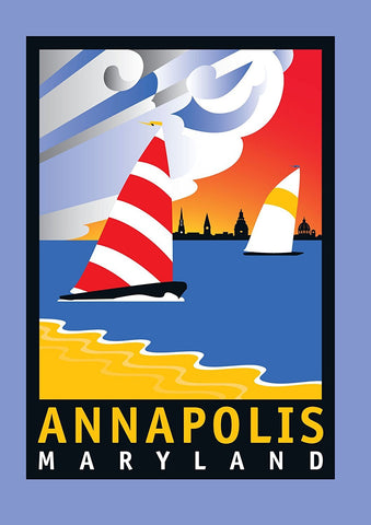 Annapolis: Wednesday Afternoon Notecard by Joe Barsin, 5x7