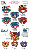 Citizen Pride sticker collection