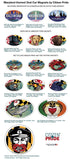 Maryland Lab Oval Magnet collection, 6x4