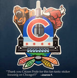 Fan review of Chicago Sports Fan Crest Sticker, 4x5