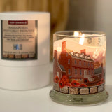 Luxury Soy Candle, Annapolis Historic Houses Fragrance, Hand Poured/Hand Labeled, Housed in Decorative Gift Packaging.