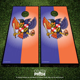 Birdland Maryland Crest Cornhole Boards, 24x48"