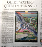 Quiet Waters Park Quietly turns 30 in 2020. Newspaper, The Capital