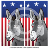 USA Donkey Cornhole Boards & Vinyl Skin Wraps, 24x48"