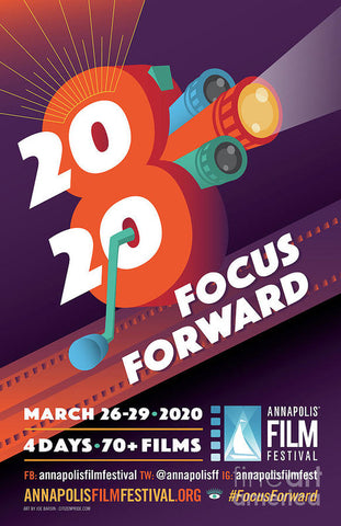 Annapolis Film Festival 2020 - Art Print