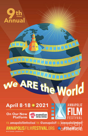 Annapolis Film Festival 2021 - Art Print