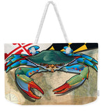 Blue Crab Of Maryland - Weekender Tote Bag