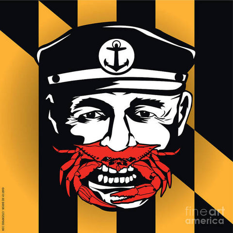 Captain ACrab - Baltimore - Art Print
