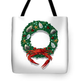 Coastal Crab Wreath - Tote Bag
