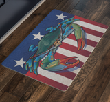 USA Blue Crab, Doormat, 26x18"