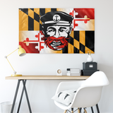 Maryland Captain ACrab, Large Flag, 60 x 36" w/ 2 grommets