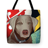 Maryland Silver Lab - Tote Bag
