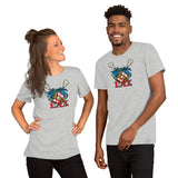 Blue Crab Maryland LAX - Short-Sleeve Unisex T-Shirt