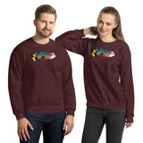 Blue Crab Maryland Banner, Unisex Sweatshirt