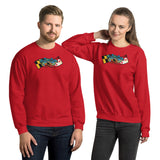 Blue Crab Maryland Banner, Unisex Sweatshirt